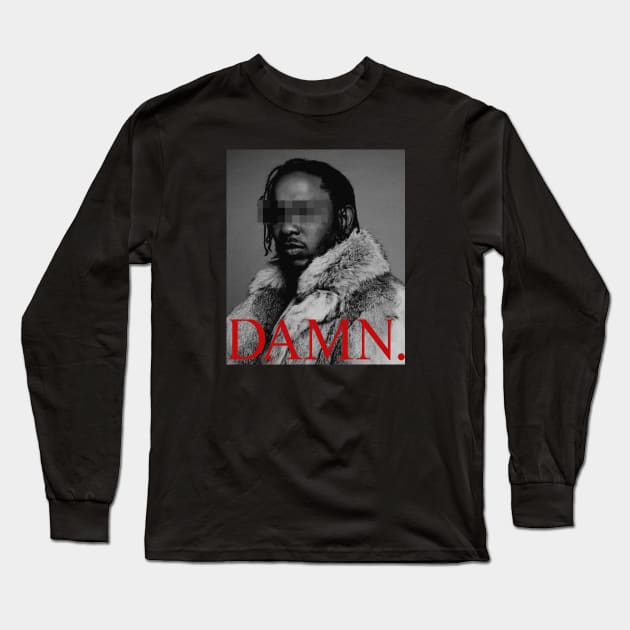 Kendrick Lamar Long Sleeve T-Shirt by RoanVerwerft